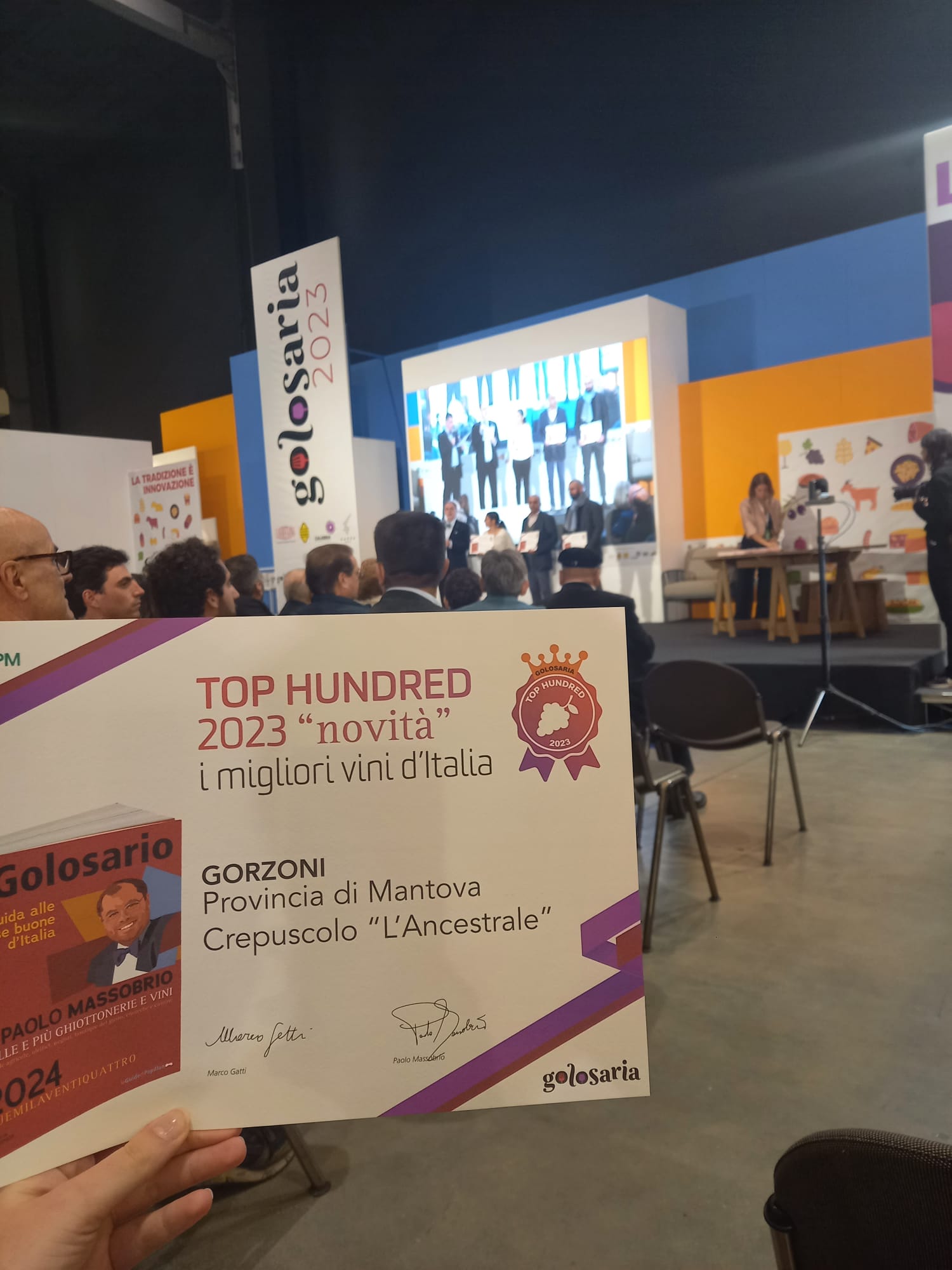 Diploma Top Hundred 2023 — Crepuscolo L'Ancestrale